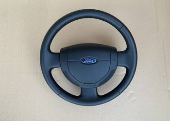 Ford fiesta mk6 fusion kierownica airbag skóra