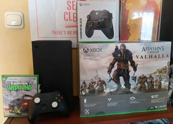 Konsola MICROSOFT XBOX SERIES X-jak nowa+2 pady-zadbana