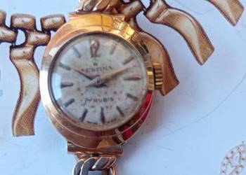 Szwajcarski zegarek Festina ze złota 18k