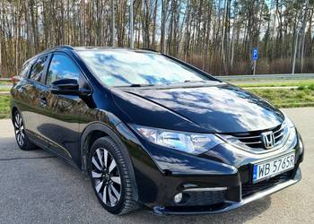 Honda Civic IX 1.6 Tourer 2014 Black Olsztyn