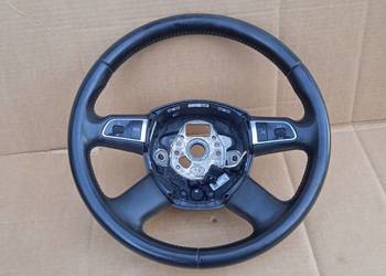 AUDI A4 B8 KIEROWNICA MULTIFUNKCJA SKÓRA