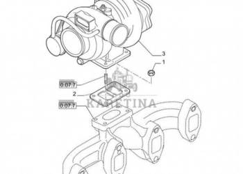 New Holland T6010 Turbospręźarka 4895271