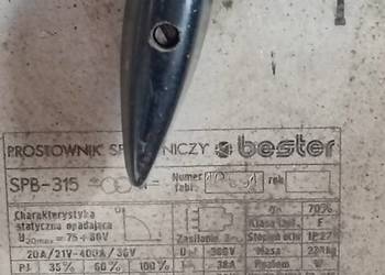 Spawarka sprawna, z przewodami