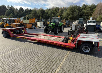 niskopodwoziowa EMTECH 2 osiowa PCN 18 TIEFBETT Zagłębiana Rozciągana Oś S…