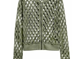 SWETER BLUZKA KURTKA H&M XS 34 CARDIGAN KHAKI TOP plaża