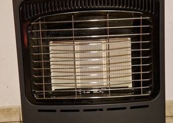 Piecyk gazowy na butlę, reduktor wąż 3 moce grzewcze  40M2