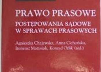 PRAWO PRASOWE POSTĘPOWANIA SĄDOWE W SPRAWACH PRASOWYCH
