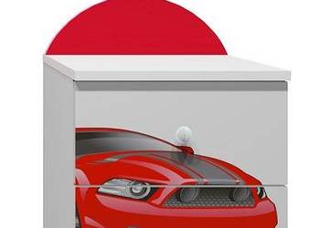 AUTO 10 - N18 szafka nocna dziecięca 40x40 w.65