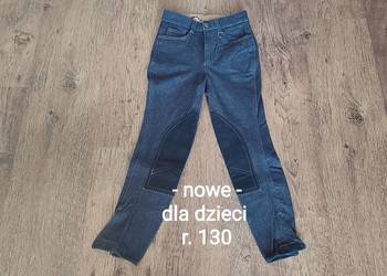 NOWE bryczesy dla dzieci - rozmiar 130 - Euro Hunter - do jazdy konnej