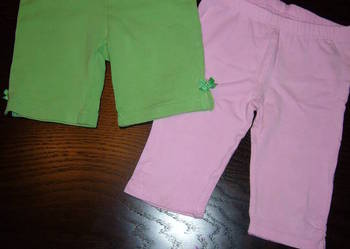 krótkie spodenki 6-9m, r.74  (alma31)