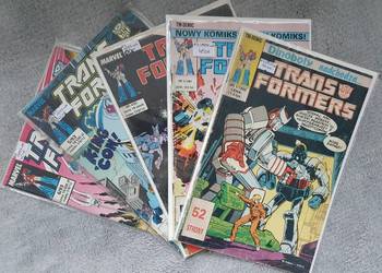 Transformers - zestaw 5 komiksów, wydawnictwo TM-Semic Transformers - zestaw 5 komiksów, wydawnictwo TM-Semic