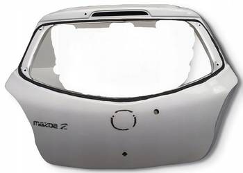 TYLNA KLAPA Mazda2 Mazda 2 III DE 2007-2014 tylnia tył bagażnika biała