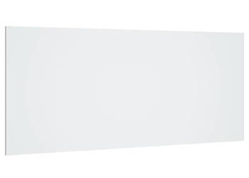 Wezgłowie łóżka białe 200x15x80 cm materiał drewnopochodny WM-811043