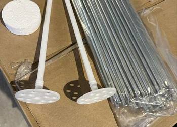 Kołki do styropianu 26cm trzpień metalowy