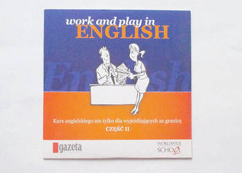 język angielski płyta cd work and play in english część 2