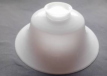 Klosz do lampy lampy art deco, szkło warstwowe.