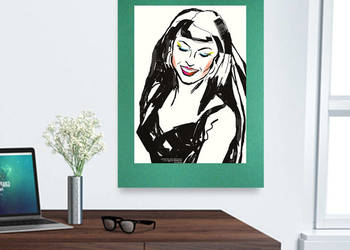 nowoczesna grafika do pokoju,plakat do domu w stylu pop art,
