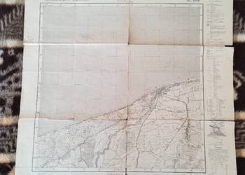 Stara Mapa Deep, Robe - Mrzeżyno, Roby. Rok 1940 .