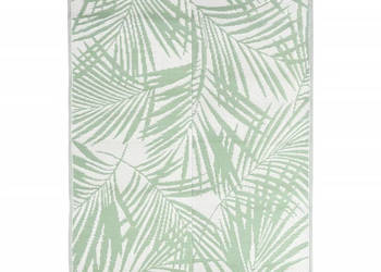 Dywan zewnętrzny zielony 140 x 200 cm PP WM-316908