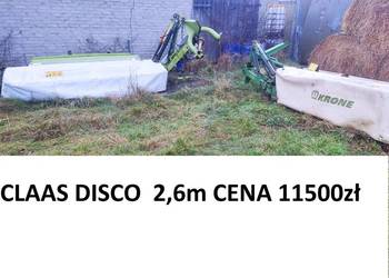kosiarka dyskowa claas 2,6m lub pottinger 3m
