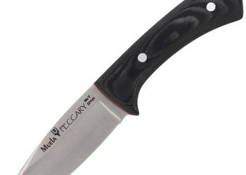 Nóż na szyję Muela Peccary-8M Neck Knife Black Micarta, Satin X50CrMoV15