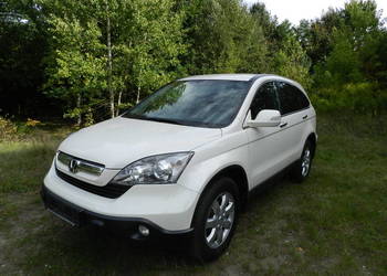 Honda CR-V III śliczna PERŁOWA 1właściciel SERWISOWANA