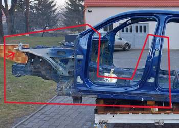 Mercedes EQC 400 W293 N293 PODŁUŹNICA ĆWIARTKA LEWA PRZÓD SŁUPEK