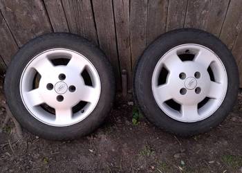 Oryginalne alufelgi Ford z oponami R14