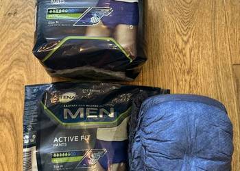 Tena Men Active Fit Pants Plus, Majtki chłonne, 12 sztuk, Rozmiar M