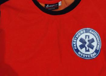 Koszulka ratownictwo medyczne pomarańczowa damska t-shirt rozmiarxs