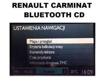 Renault Carminat Bluetooth CD polskie menu pl lektor map