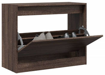 Szafka na buty brązowy dąb 80x34x63 cm WM-839965