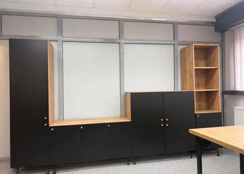 Zestaw nowoczesnych mebli dąb złoty czarny LOFT