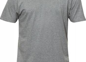 Męski t shirt,koszulka gładka kolor szary CLIQUE (Warszawa)