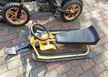Sanki Bobsleje jak nowe kierownica hamulec Szczecin