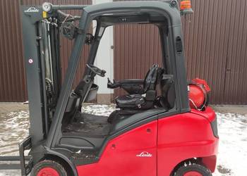 Wózek widłowy Linde H16T Triplex z niskim masztem