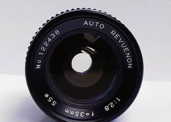 Auto Revuénon 35mm f/2.8 – idealny, sprawny, z kolekcji + gwarancja