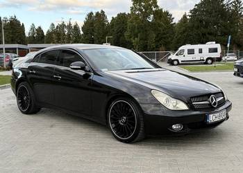 Mercedes-Benz CLS 3.0 V6 CDI 224km 2007r Black Super Stan Zamiana