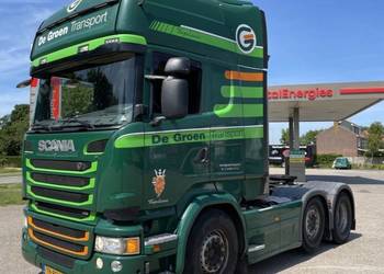 Ciagnik 3 osiowy 6x2 Scania R Top