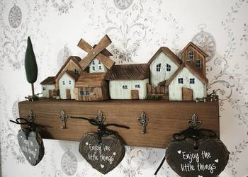 Wieszak na klucze dekoracja ścienna