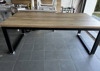 Stół LOFT industrialny egger nowoczesny design metal rozklad