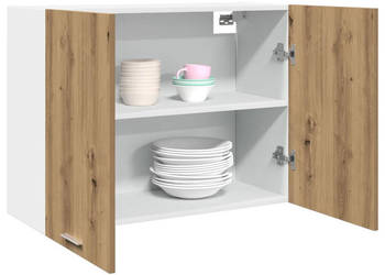 Szafka wisząca dąb artisan 80x31x60 cm WM-856111