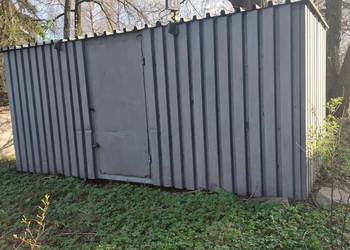 kontener metalowy / melamina / zaplecze budowlane