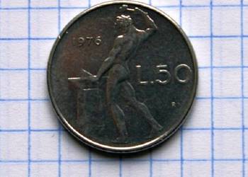 50 LIRÓW 1976 ROK - WŁOCHY