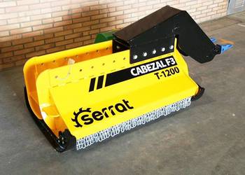 Cabezal Serrat F3 mulczer do koparki