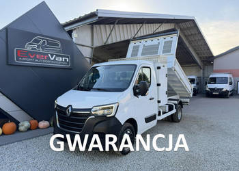 Renault Master wywrotka max 3 osobowa lift pełna opcja 2022 bliźniak 145KM…