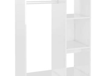 vidaXL Szafa, wysoki połysk, biała, 80x40x110 cm(SKU:808519)