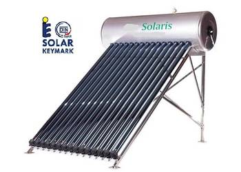 SOLARNY CIŚNIENIOWY OGRZEWACZ WODY SOLARIS P-145 NIERDZEWKA