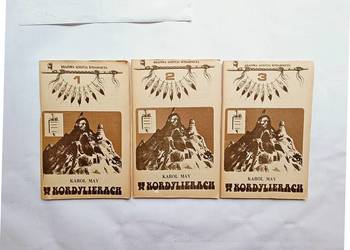 Karol May -„W Kordylierach” 3 zeszyty Biblioteka Podróży Przygody i Sensacj