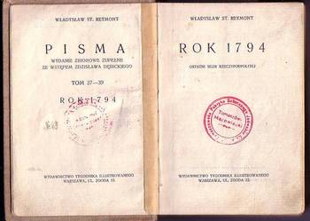 (1716) ROK 1794 OSTATNI SEJM RZECZYPOSPOLITEJ – WŁADYSŁAW ST